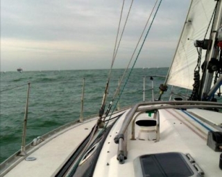 Vela nella Seine Maritime